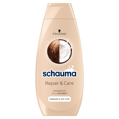 Schwarzkopf Schauma Repair & Care Shampoo – 250 ml, with Shea Butter & Coconut Extracts