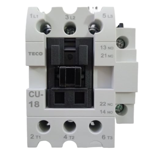 Contacteur ca CU-23 relais de puissance 18A 220V tripolaire commande bobine