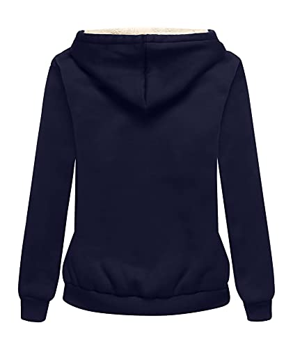 Image of SWISSWELL Hoodies for Women Winter Fleece Sweatshirt - Full Zip Up Thick Sherpa Lined