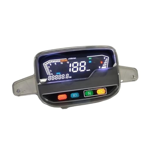 Velocímetro digital Yamaha SS2 Y110 F1ZR solución panel desgastado