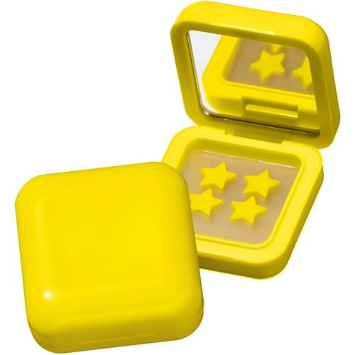 BAYON 32 Parches de Acné Hidrocoloide, Parches de Acné en Forma de Estrella, Parches Acne, Pimple Patches Facial, con Caja de Espejo Portátil, alternativa a Starface
