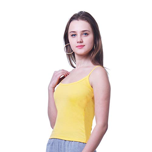 Image of Splash Women's Camisole Slip|Fine Cotton Rich Spaghetti Top for Women and Girls - 120