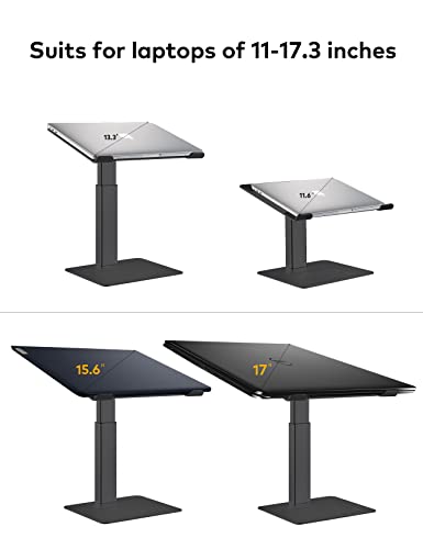 DEEDRR-Laptop-Stand-for-Desk-Ergonomic-Sitting-and-Standing-Laptop-Riser-for-Notebook-MacBook-11-17-InchesDJ-Laptop-Stand-Adjustable-Height-from-7-15-Inches-AluminumBlack