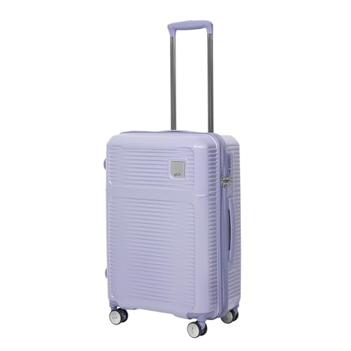 VIP Vero Medium Trolley Bag, 67Cm | Anti Theft Zipper with Flushed TSA Lock | Smooth 8 Wheels | 3 Years International Warranty | Lavender