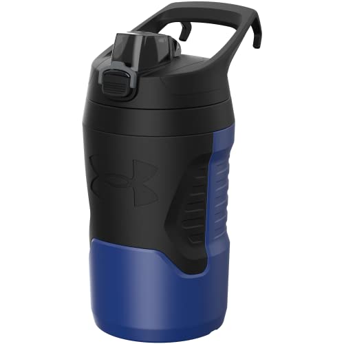 Image of Under Armour 32 oz Insulated Water Bottles - Sports Water Jug with Fence Hook, Leak Resistant for Baseball, Football & More, 32 oz Insulated, Royal
