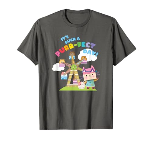 T-shirt Gabby's Dollhouse col rond en coton pour éviter la transpiration