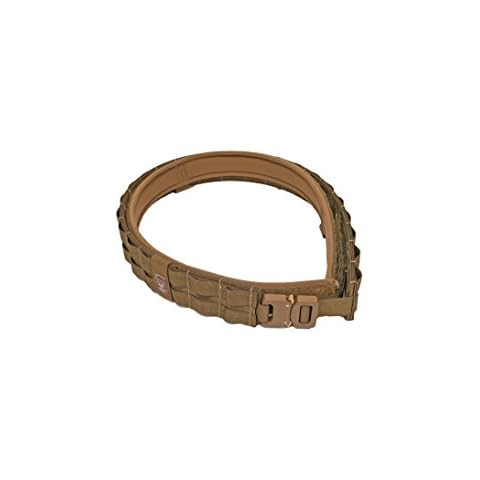 Grey Ghost Gear UGF Battle Belt with Padded Inner, Coyote Brown, Small Cover