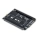 CHICHIYANG M. 2-to-SATA 22PIN Adapter Card Replacement Parts, NGFF to SATA3 Adapter Card for 3cm/ 4.2cm/ 6cm/ 8cm SSD Hard Drives