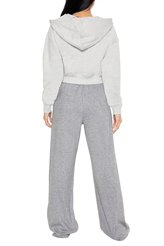 Forever 21 Women's Ribbed Knit High-Rise Pants4