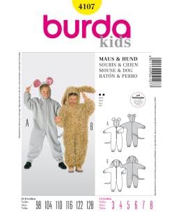 Burda 4107 Schnittmuster Overall (Kids, Gr. 98-128) – Level 2 leicht Burda 4107 Schnittmuster Overall (Kids, Gr. 98-128) – Level 2 leicht