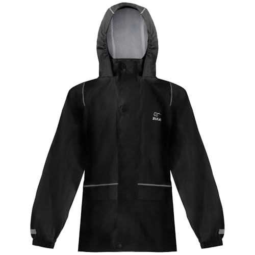 Zorax Waterproof Rain Suit Boys Girls Light Weight Jacket and Trouser Unisex Windproof Raincoat and Pants Hooded Suit,Carry Bag - Image 9