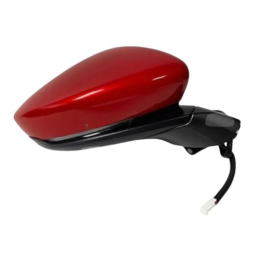 Rétroviseur extérieur Mazda 3 rouge passager avec connecteur 5pin