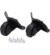 Wheels Replacement, 2Pcs A53 Trolley Case Luggage Wheel Universal Travel Suitcase Wheel Replaceme...