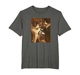 Lustiges Tattoo Katze Meme Inked Kitty Humor für Katzenliebhaber T Shirt