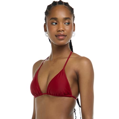 Body Glove Women's Smoothies DITA Solid Slider Triangle Bikini Top Swimsuit3