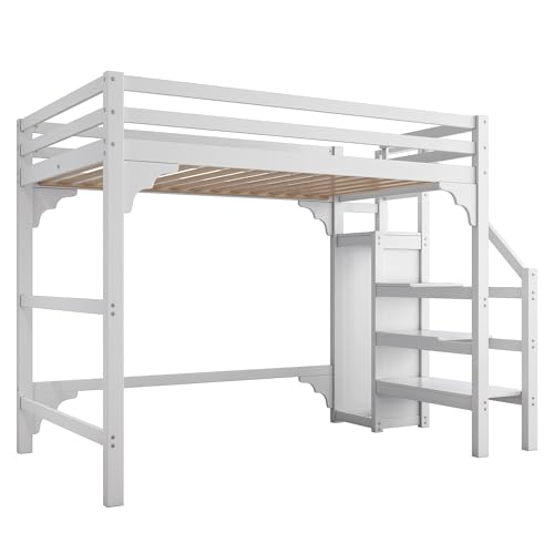Cama alta de 140x200 solucion para dormitorios compartidos 6
