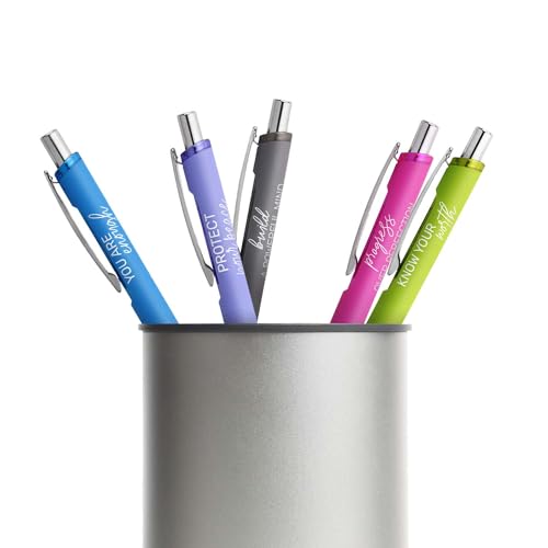 Set de 5 bolígrafos gel Canopy Street tinta negra miniatura 5