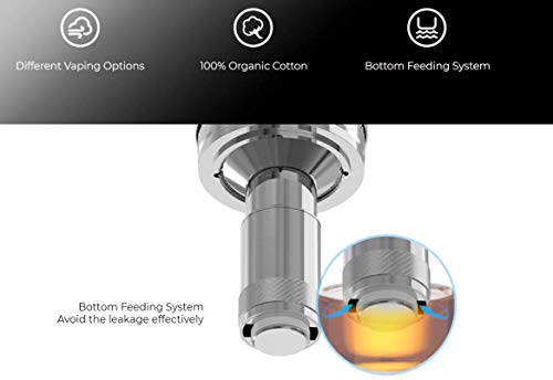 Joyetech BF 0,5 Ohm Ersatzverdampferkerne für eGo AIO, 5 Stück – Bild 5