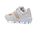 Boombah Viper Women's Molded Cleat - Ice Cream Pitching Toe Multi/Cream/Gold/White - Size 8