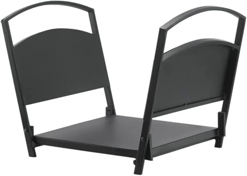 Stock de bois propre grâce au range-bûches intérieur robuste de salon