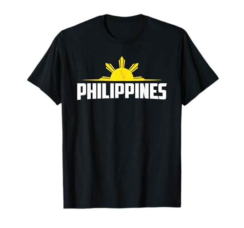 Philippine Sunrise Filipino Heritage Gifts Store Philippines Camiseta