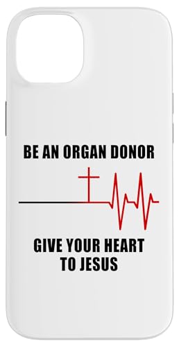 Be an Organ Donor, Give Your Heart to JESUS ? Faith Nurse �X�}�z�P�[�X iPhone 14 Plus �p