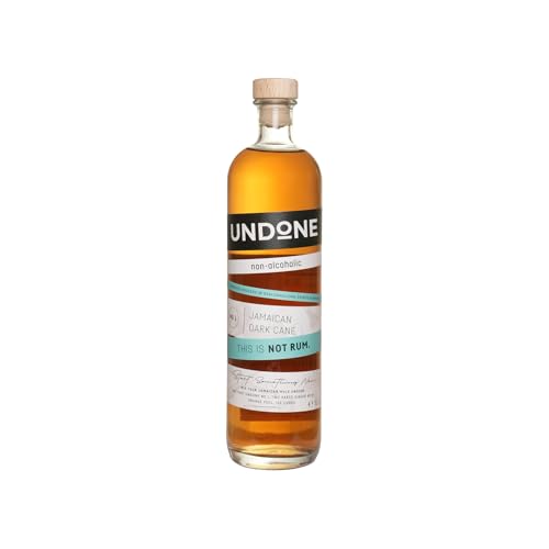 UNDONE No. 1 Jamaican Dark Cane NOT RUM | Premium Non-Alcoholic Rum Spirit Alternative | 700ml Bottle | Made in Germany