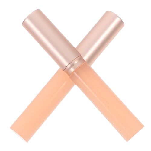 NULYLU Silicone Lip Brush Set Reusable Lip Applicator Wands for Lipstick Gloss Balm Portable Lid Makeup Tools
