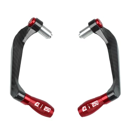 Protège-leviers CBR250R d'embrayage et frein avec déflecteurs de guidon rigides