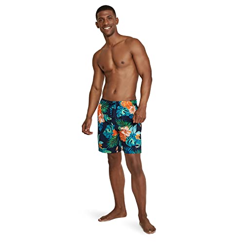 Speedo Men's Swim Trunk Mid Length Redondo Floral2