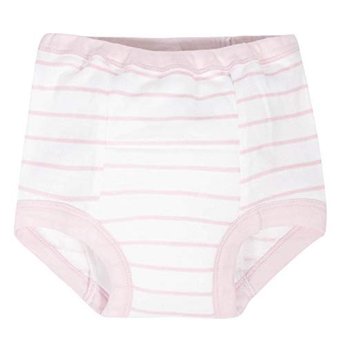 Image of Gerber Little Girls' 4 Pack Training Pant