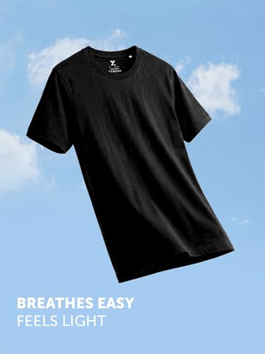 Image of XYXX Men's Super Combed Cotton Half Sleeve Round Neck T-Shirt | Crew Neck Tshirt for Men