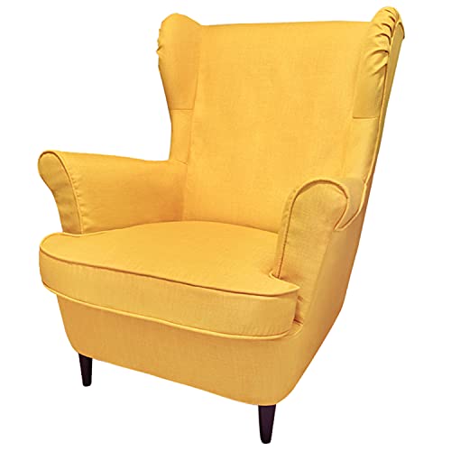 CRIUSJA Armchair Cover ONLY! for IKEA Strandmon Wing Chair, Couch...