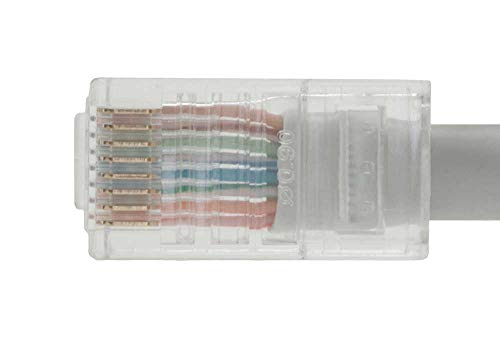 Cable de red Ethernet UTP Cat 5E 6ft gris miniatura 3