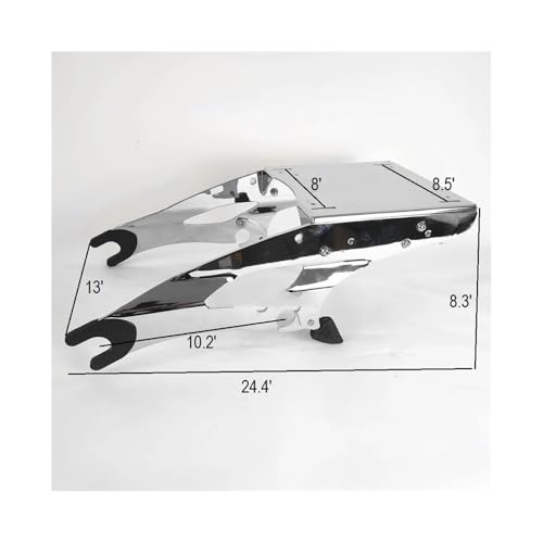 Porte-bagages rigide de coffre pour sécuriser vos longs trajets en Chieftain et Dark Horse - 2