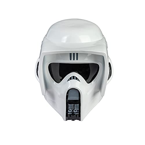 Koshowgic Soldat Casque Cosplay Adulte Blanc Résine Pleine Tête Masque Hommes Déguisement Halloween Costume Marchandise Cover