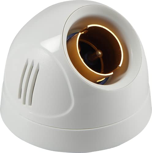 Image of Havells Fancy Highly Conductive Brass Terminal Metal Ring Angle Holder, Fire Retardant Polycarbonate Outer Housing Facia,Provides Protection to Avoid Deformation In Case Of Overheating
