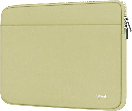 Image of Laptop Case Sleeve 15.6 inch, Shockproof Protective Notebook Bag with Accessory Pocket, Briefcase Carrying Laptop Sleeve for 15.6 inch HP, ASUS, Dell, Lenovo, Acer -Off White