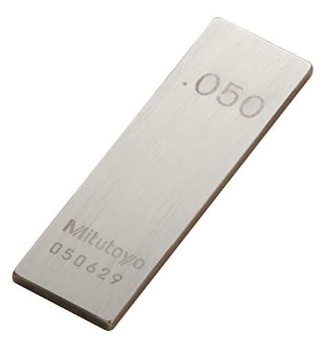 Mitutoyo Steel Rectangular Gage Block, ASME Grade 0, 0.7" Length