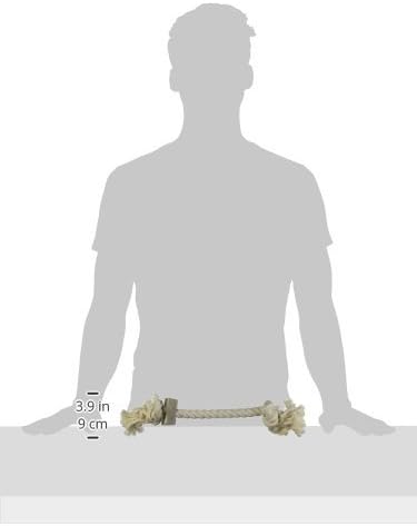 Miniatura 2 de Scott Pet 1 pieza de juguete de cuerda de 34 pulgadas x 15 pulgadas con cuerno, grande, blanco (AB03W)