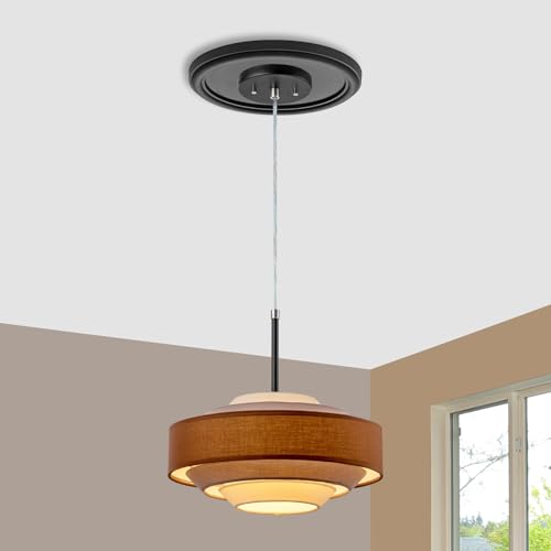 Image of Black Molded PU Ceiling Medallion, 13 inch OD x 4 inch ID x 1 inch P | For Light Fixtures And Ceiling Fans, Fits Canopies Up To 10.25 inch