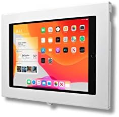 TABcare Locking Security Metal Case for Apple iPad Air Tablet for Kiosk, POS, Store, Show Display (White, iPad Air 1/2)