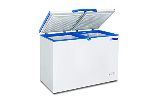 Image of Blue Star CHFDD300DGSW Double Door Deep Freezer (284 L, White)