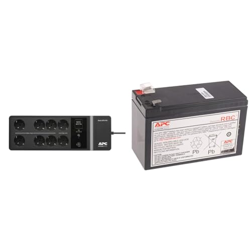 APC Back-UPS BE650G2-FR onduleur 650VA et batterie APCRBC110 de rechange