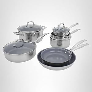 HENCKELS Clad H3 10-pc Induction Ce...