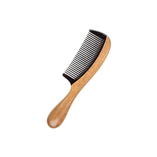 Peigne de santal naturel anti-statique pour le massage du cuir chevelu au quotidien