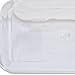 Relaxdays Futter Aufbewahrungsbox, Messbecher, luftdichter Deckel, 1,8 l, Trockenfutter, Müsli, Waschpulver, transparent