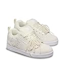 DC Shoes Court Graffik   Chaussures en Cuir   Femme   38   Blanc.