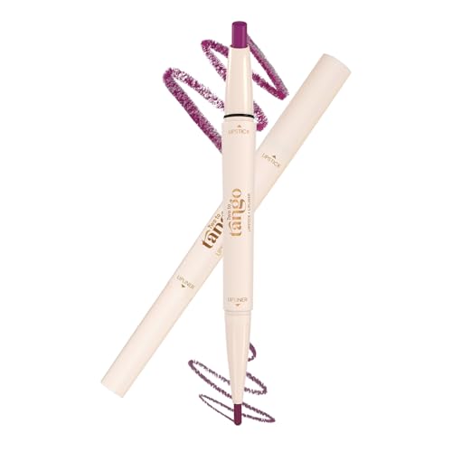Image of Glam21 Two To Tango Lip Liner + Lipstick Duo |Non-Transfer |16hrs Long Stay | Creamy Matte Finish| Super-glide formula | Non-drying |For Sensational lip look, Wine Time-18
