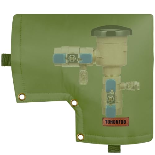 Image of Backflow Preventer Insulation Cover for Vacuum Breaker, 13 inchW x 12 inchH, Green
